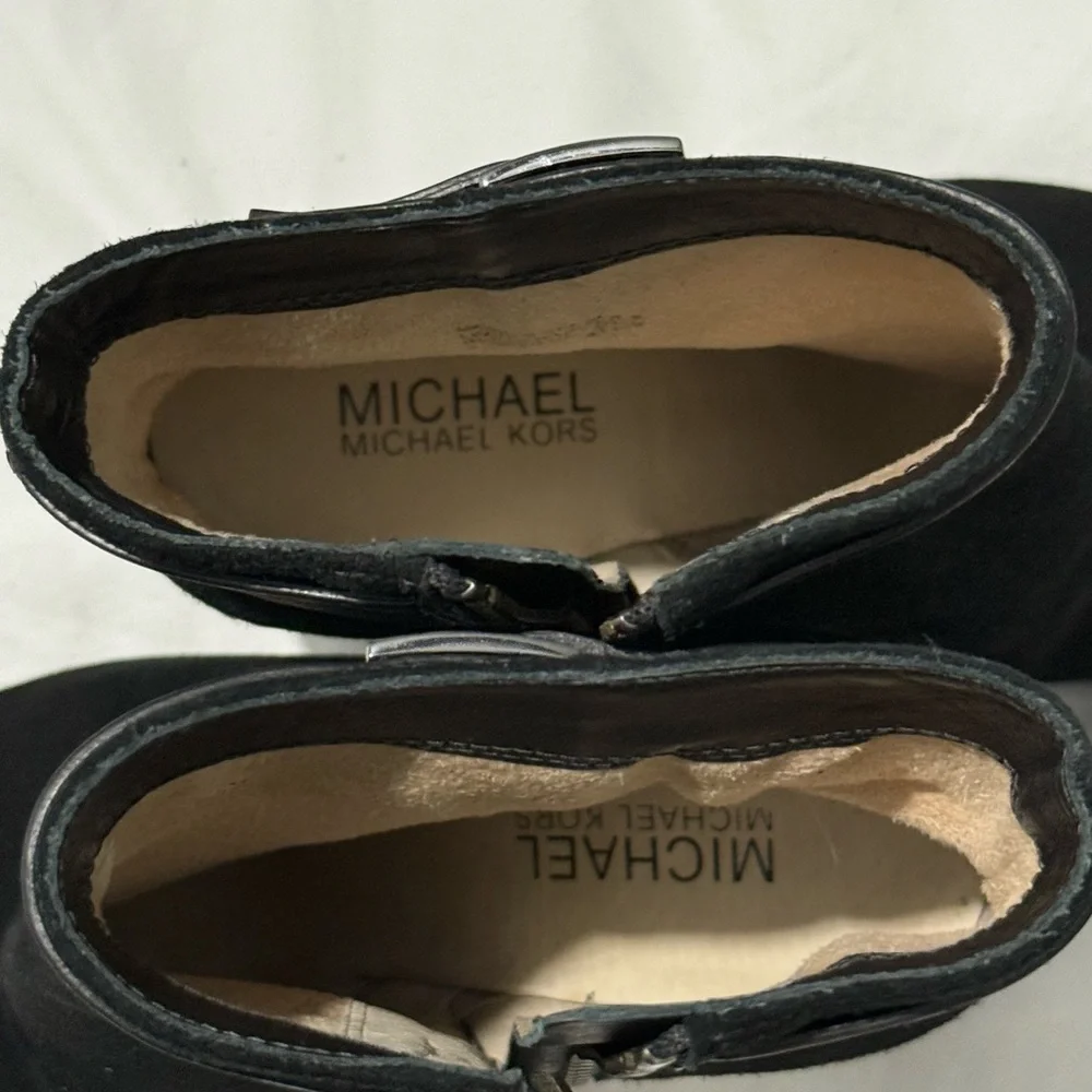 Michael Kors - Women’s- Black Ankle Booties - Size 5.5